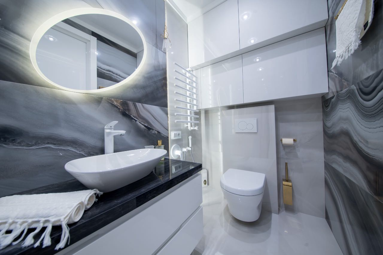 Проект ванной комнаты от Елены Панчук