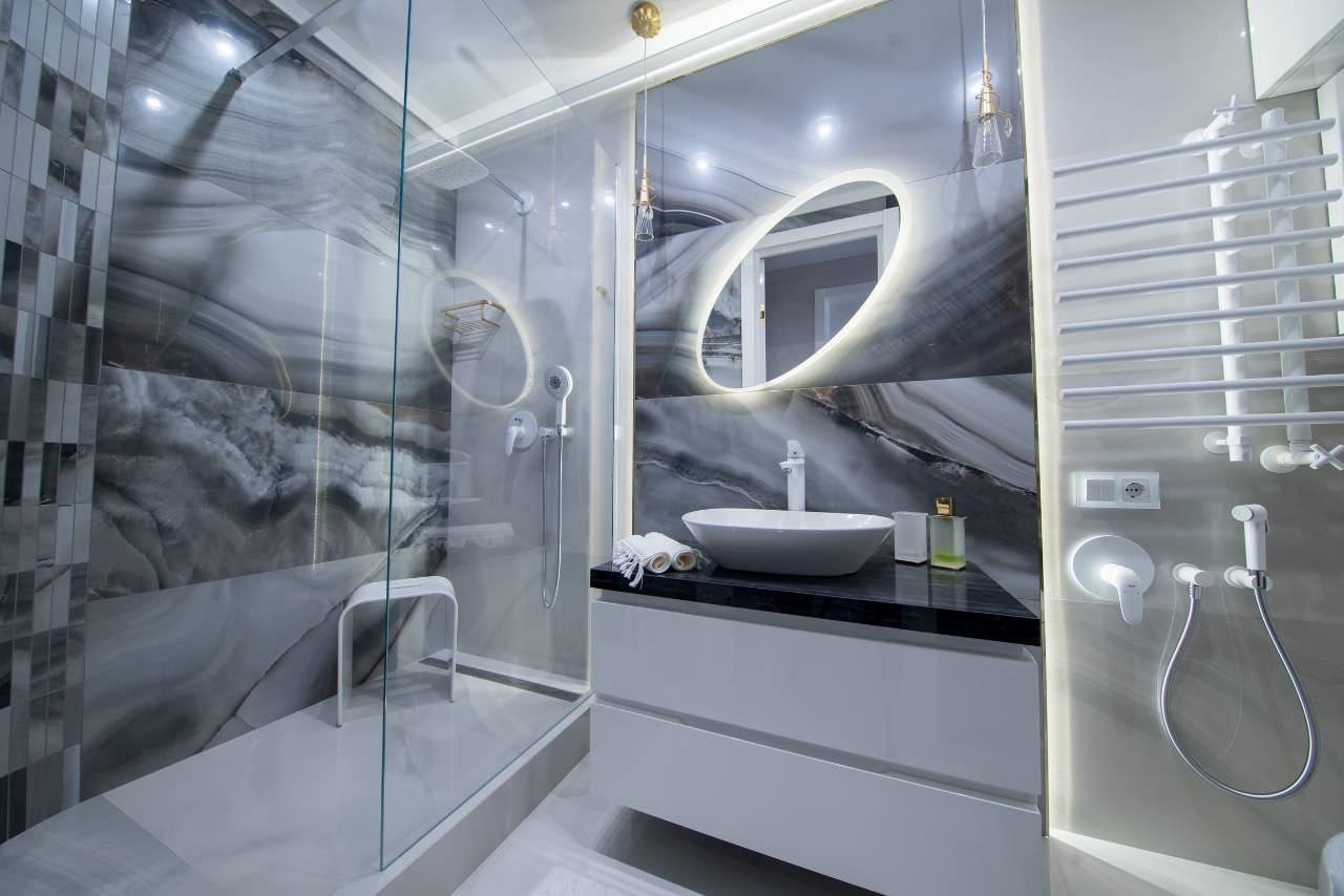 Проект ванной комнаты от Елены Панчук