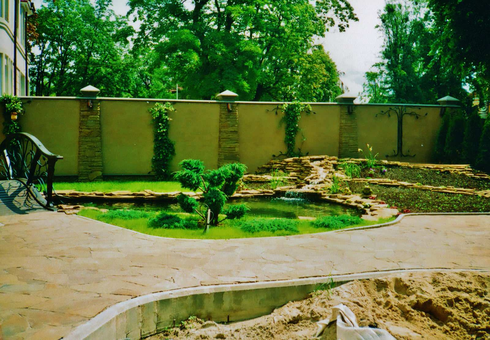 Печи, камины, барбекю, мозаика