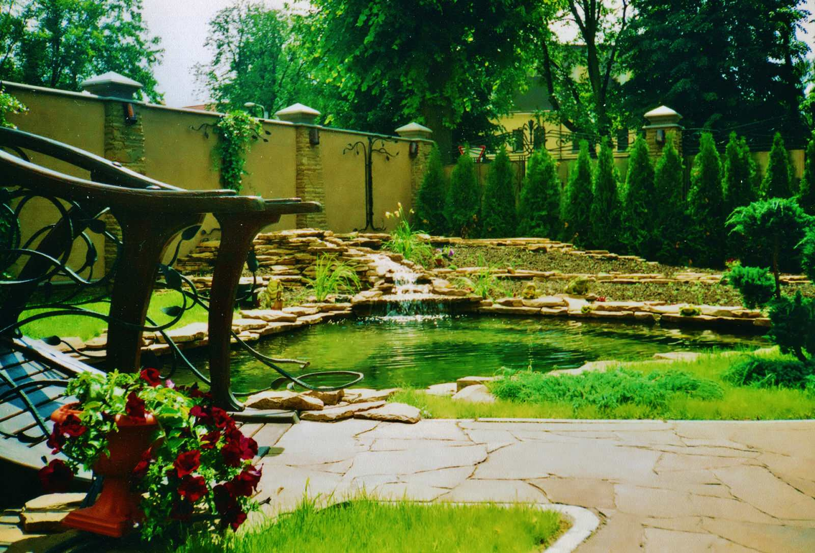 Печи, камины, барбекю, мозаика