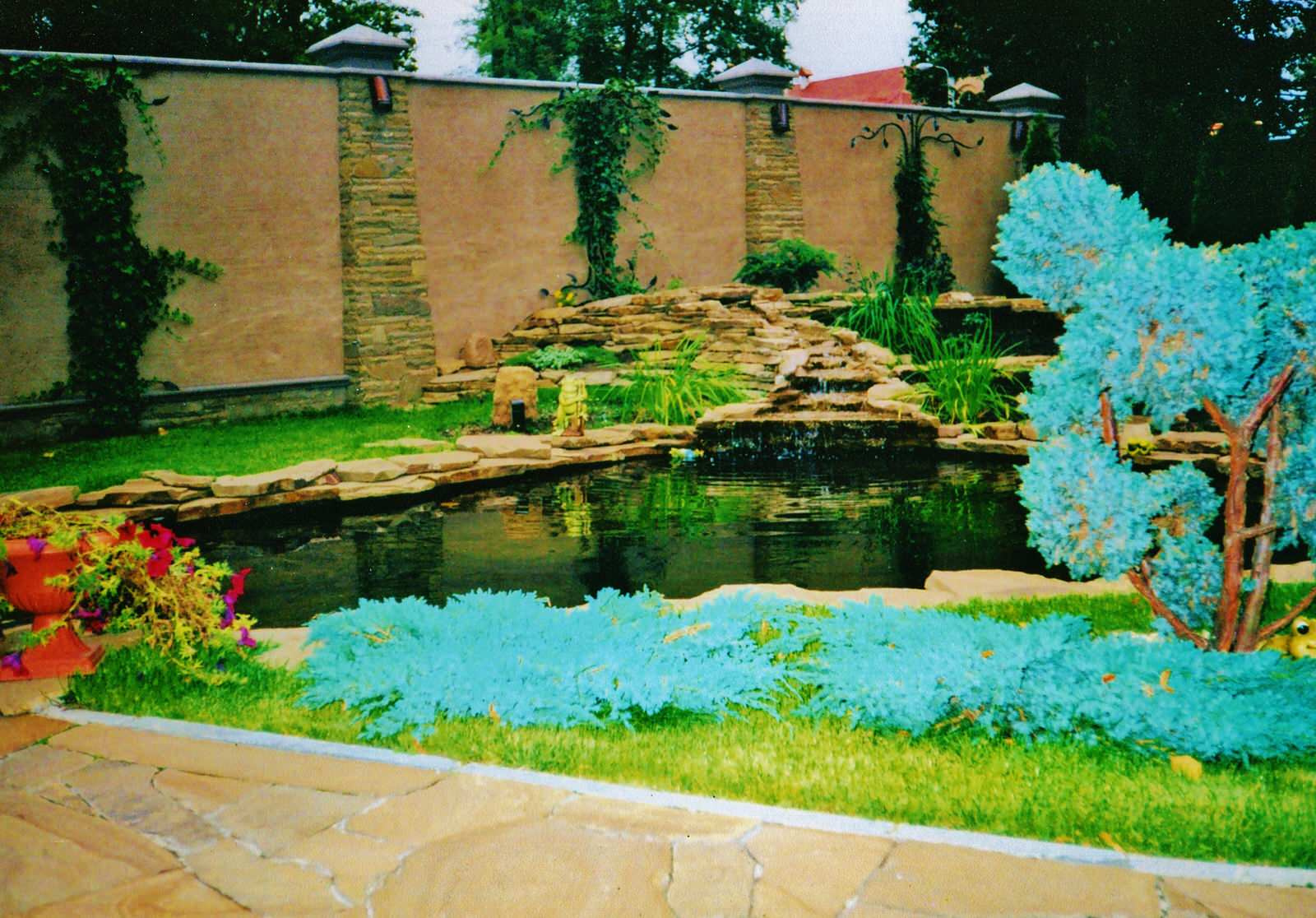 Печи, камины, барбекю, мозаика