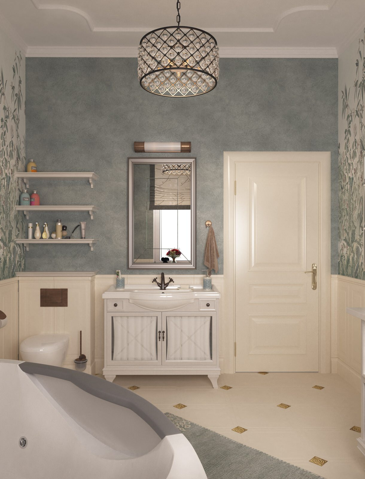 Дизайн 2-х этажного коттеджа в пос.Старокучергановка