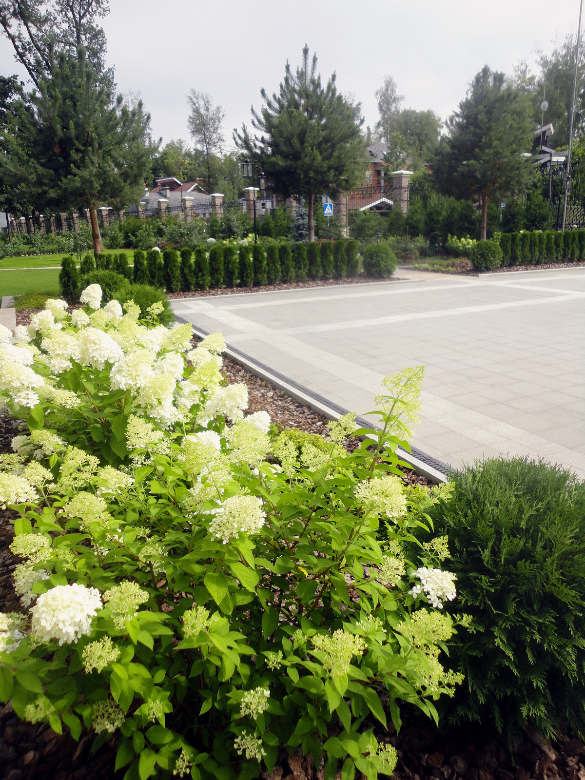 Сад резиденции для большой семьи