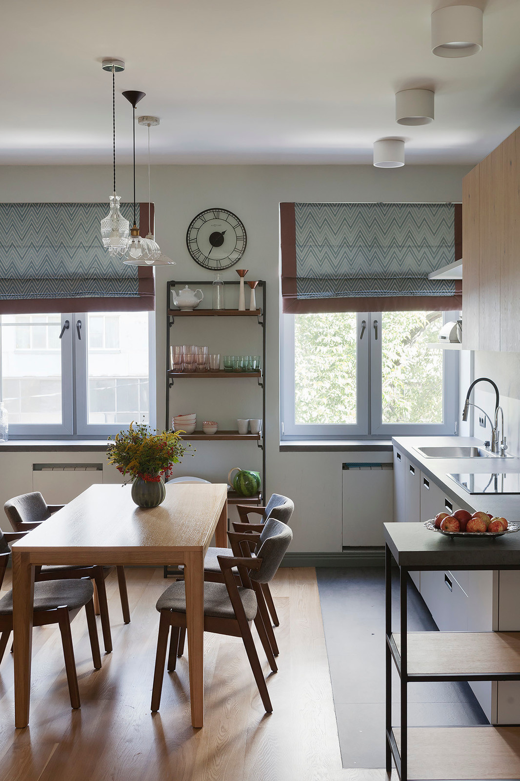 Дизайн квартиры для молодой семьи с двумя детьми в переулках Нового Арбата