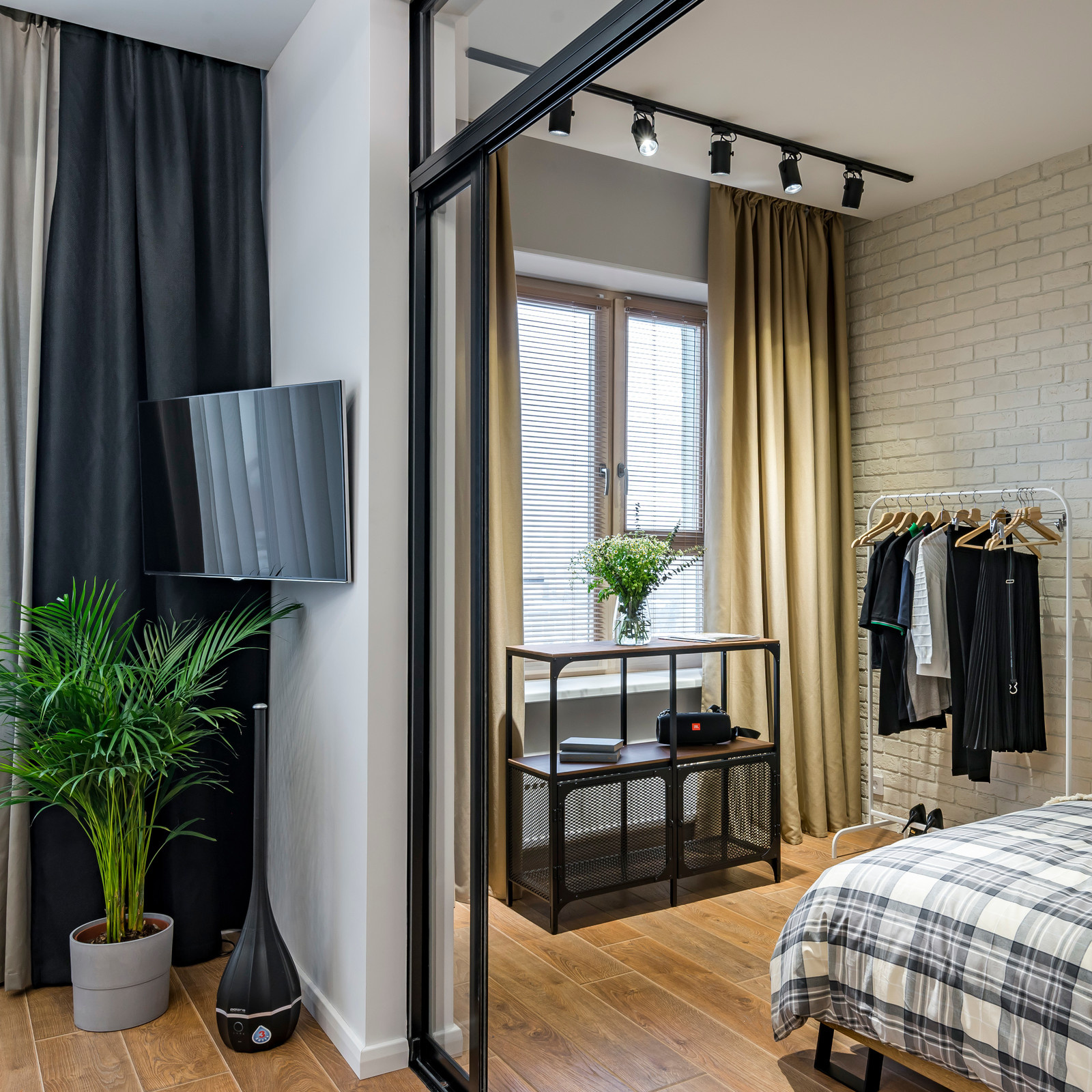 Студия 38м2 в стиле лофт для сдачи в аренду