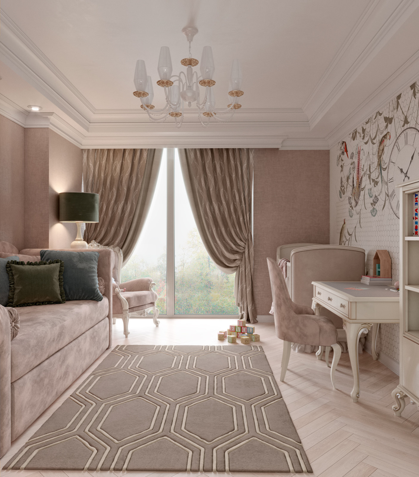 Cameretta stile classico