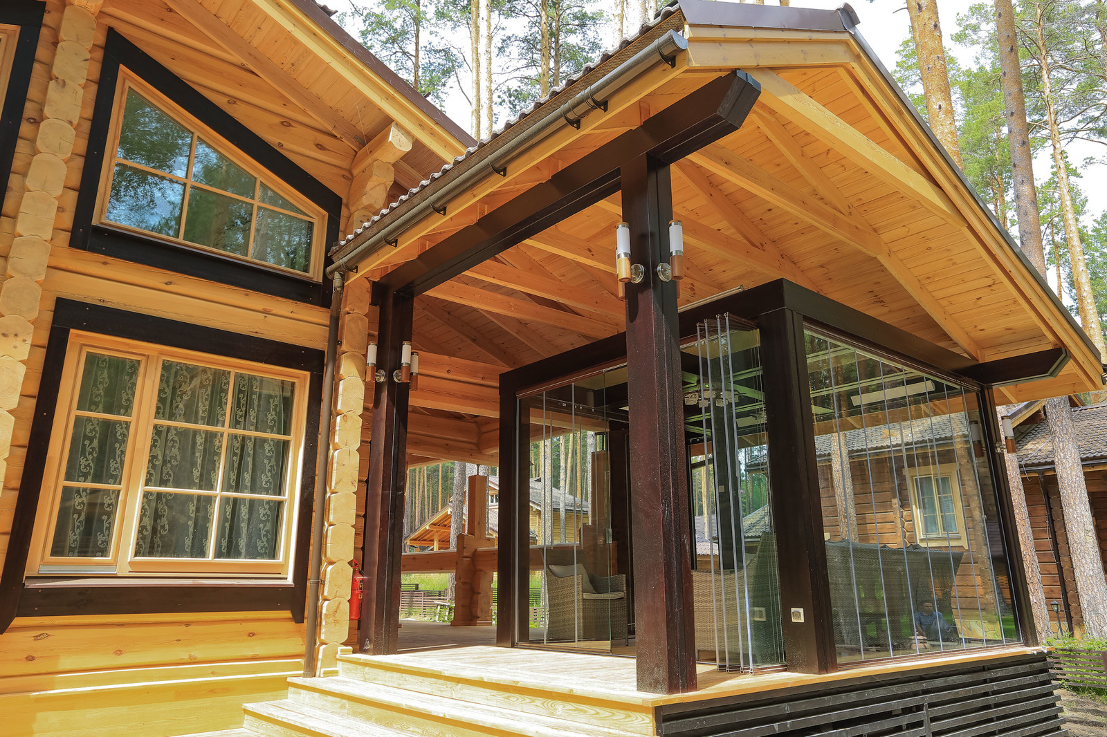 Остекленная терраса "Финский залив"