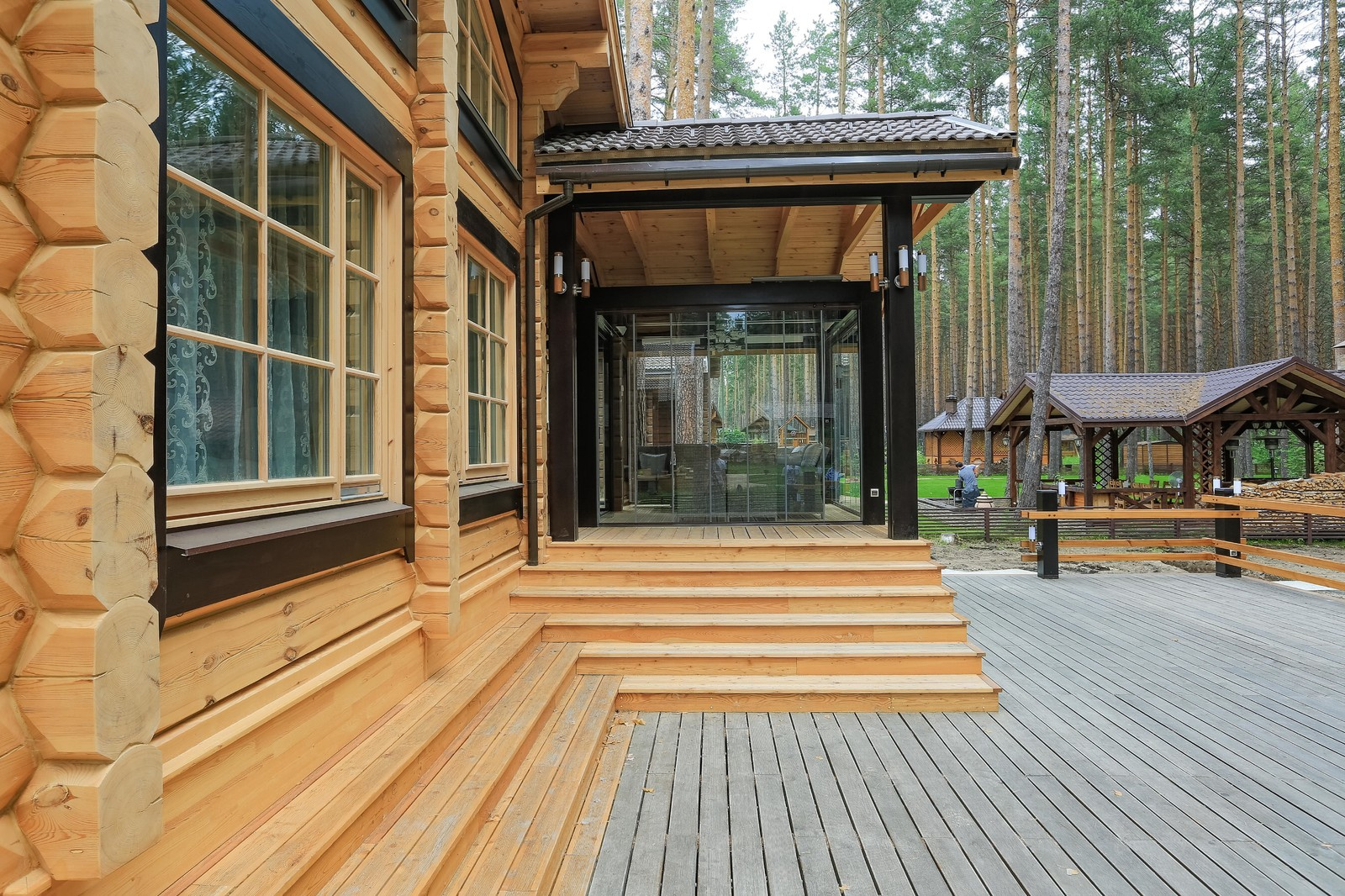 Остекленная терраса "Финский залив"