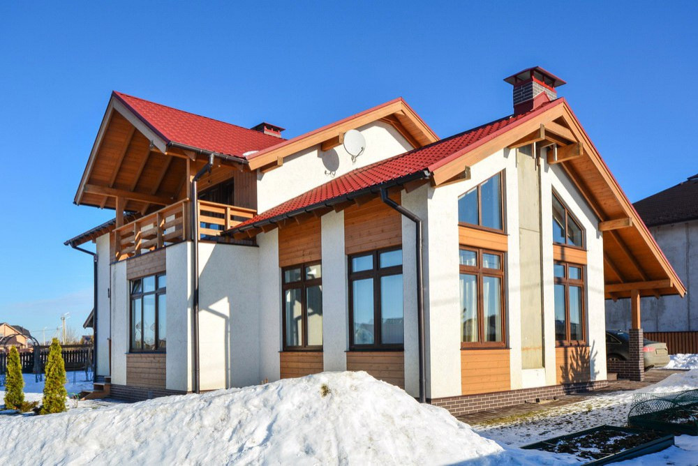 Коттеджи разные