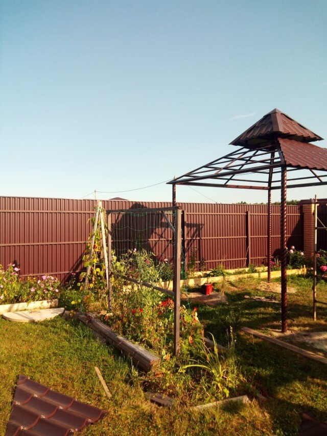 Обложка проекта: навес в японском стиле