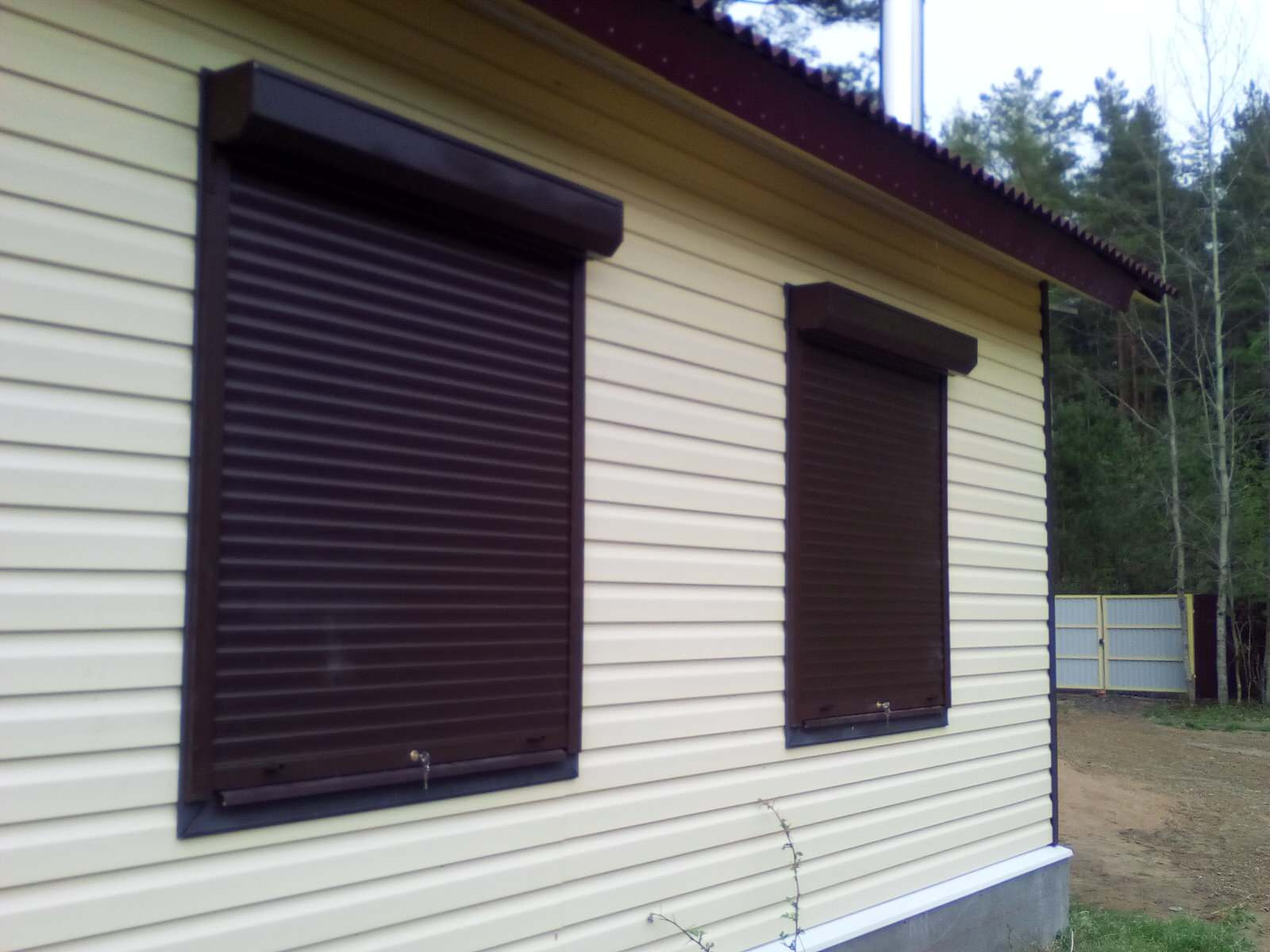 Окна + роллеты