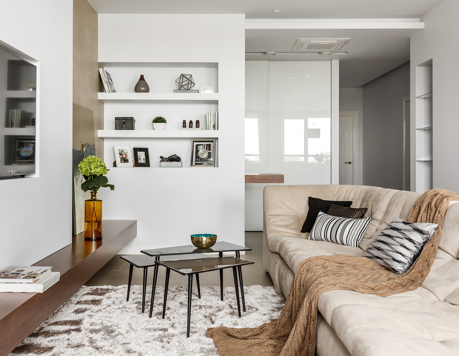 Минималистичная квартира | дизайнер Наталья Кузнецова