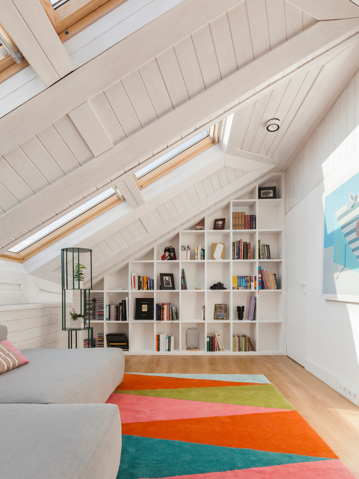 Houzz тур: Двухуровневая квартира, в которой нашли ещё одно окно