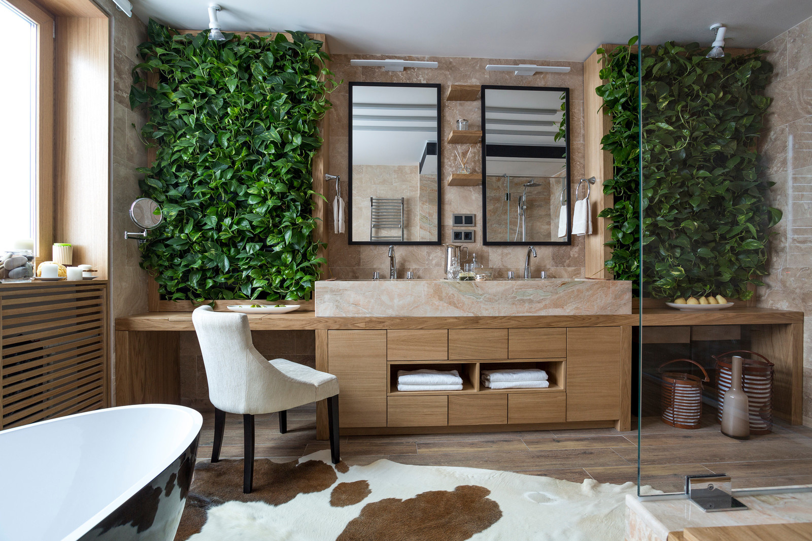 Ванная в эко-стиле | Luxury bathroom