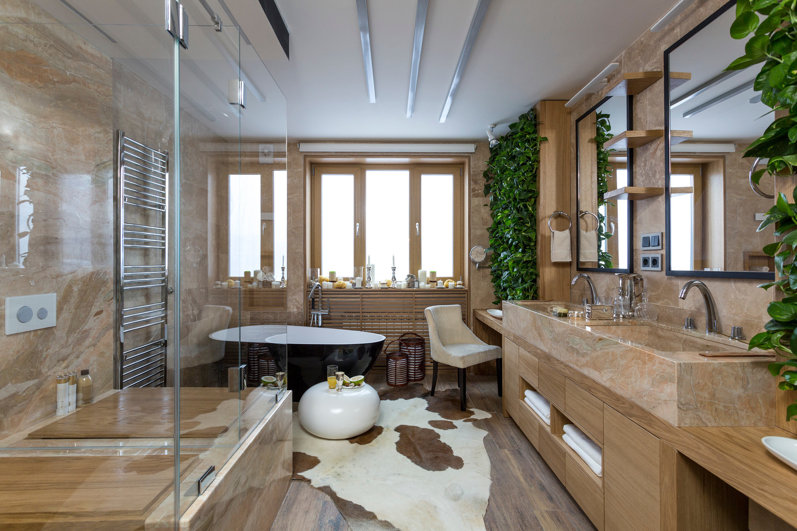 Ванная в эко-стиле | Luxury bathroom