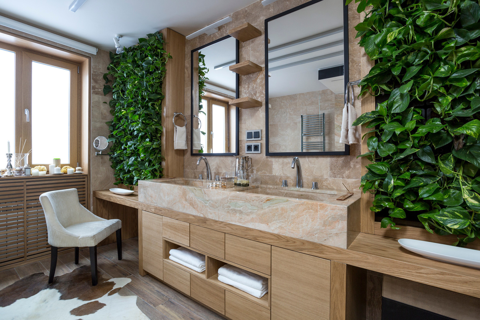 Ванная в эко-стиле | Luxury bathroom