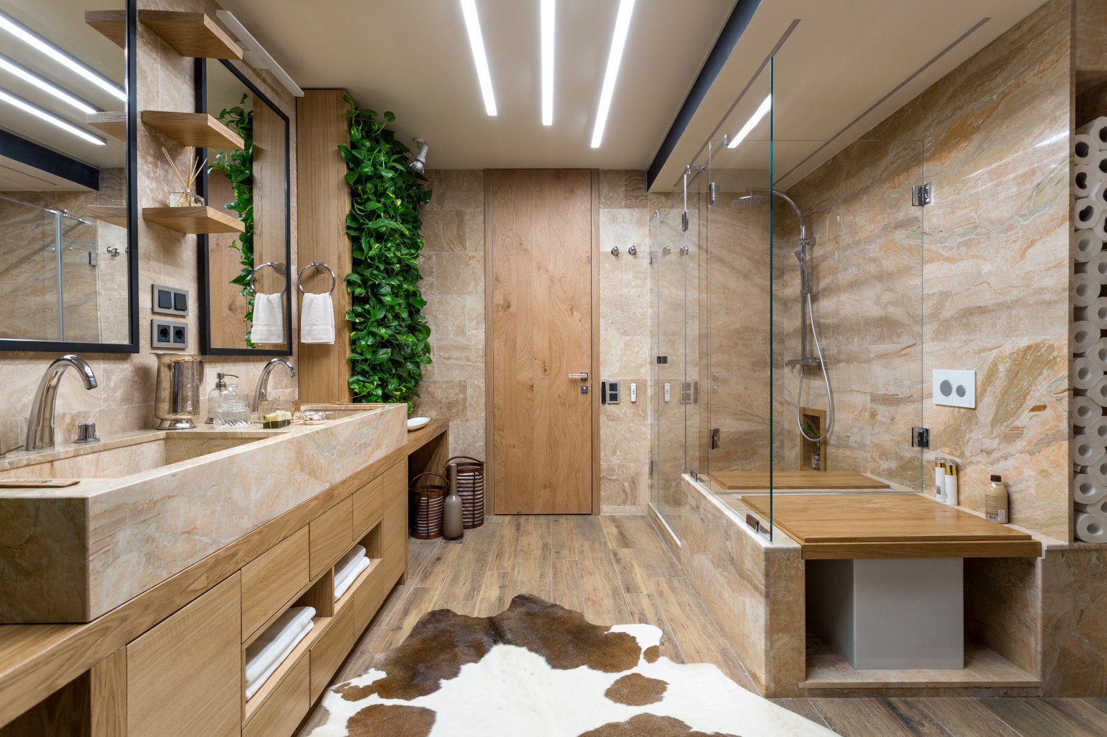 Ванная в эко-стиле | Luxury bathroom