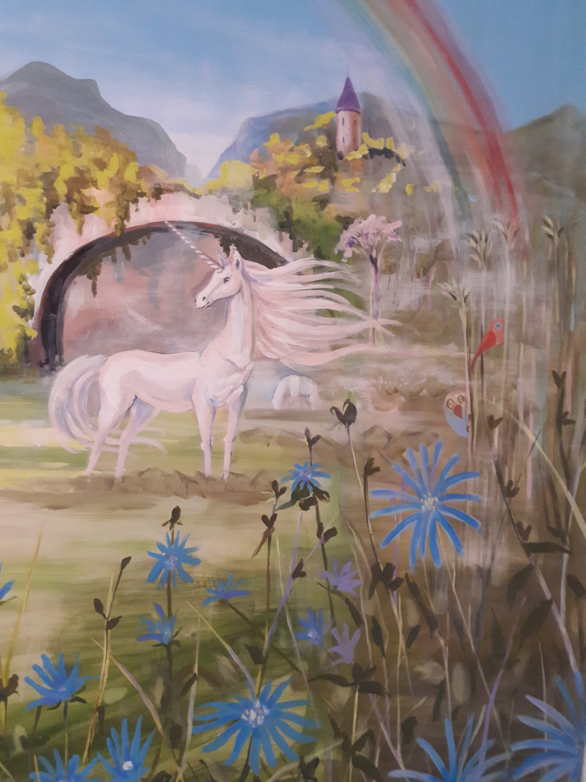 Художественная роспись детской комнаты