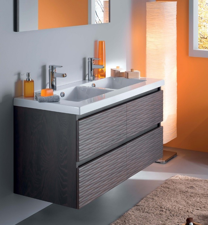 Тумба с раковиной для ванной