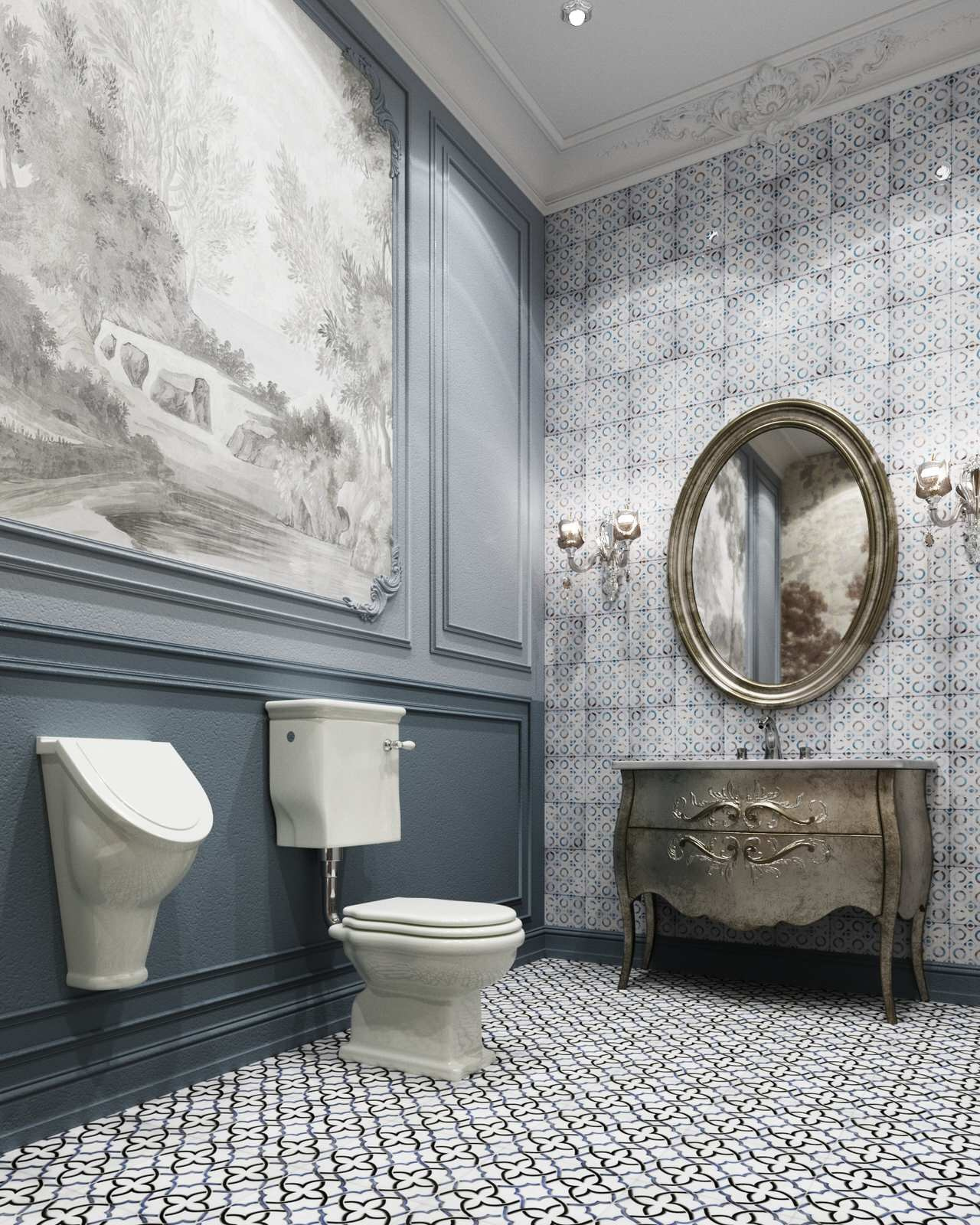 Дизайн-проект частного дома в современной классике