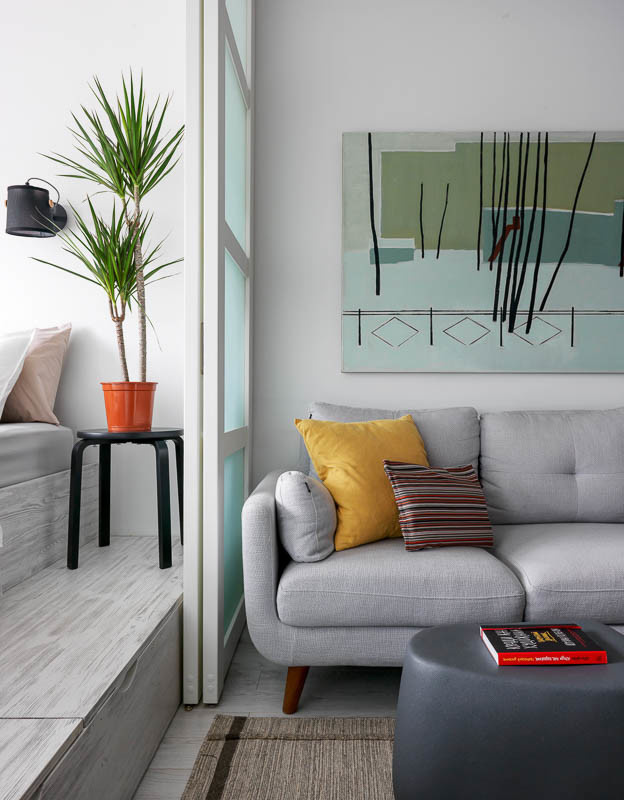 Houzz тур: 43 кв.м — из «однушки» в «трёшку»