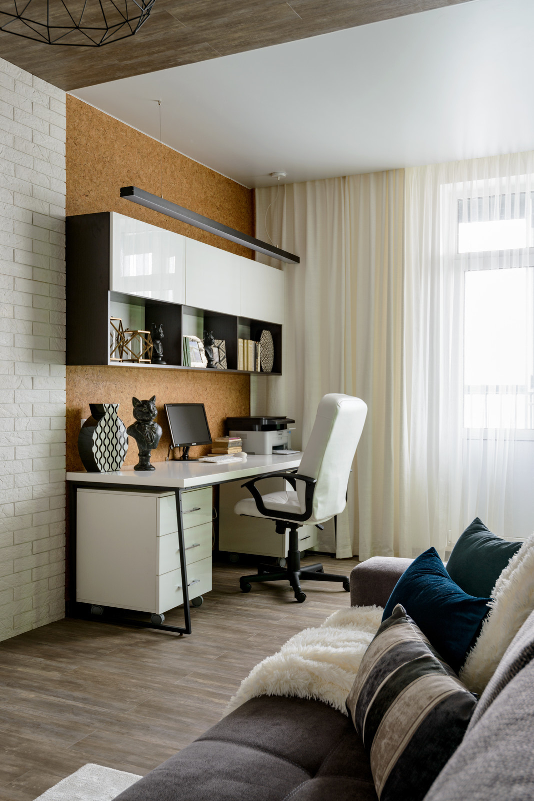 Дизайн-проект квартиры 86 м2 в ЖК Гагаринский