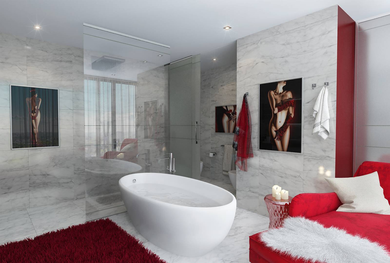 Хозяйская ванная комната