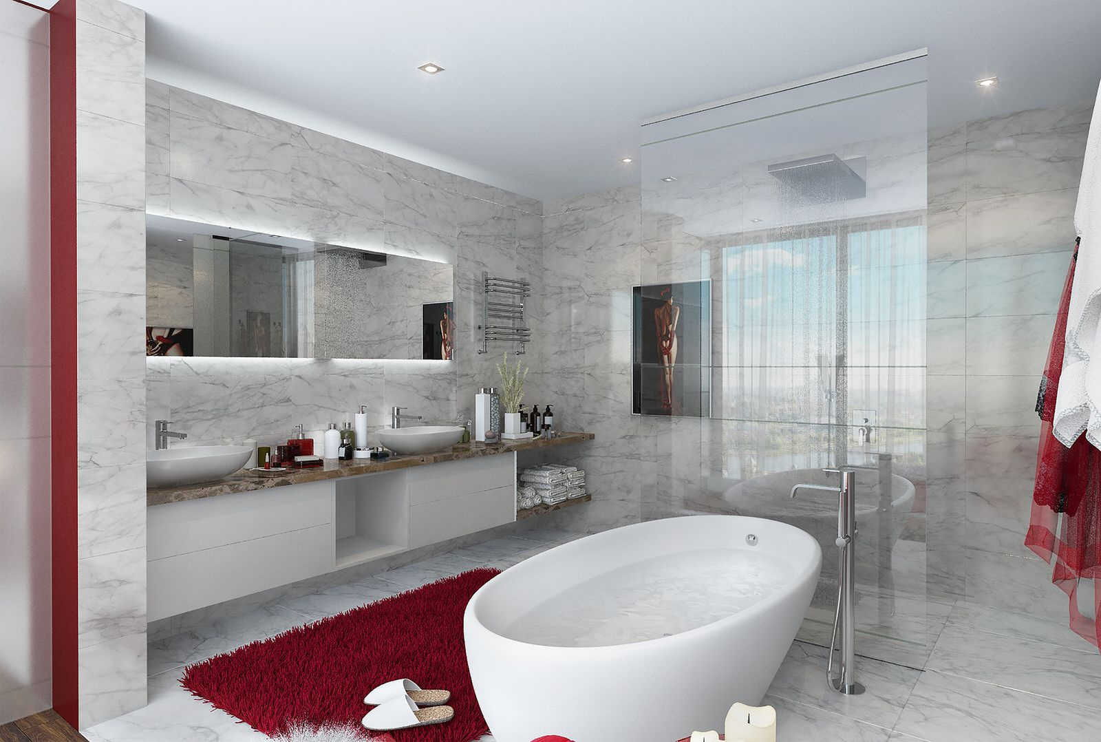 Хозяйская ванная комната