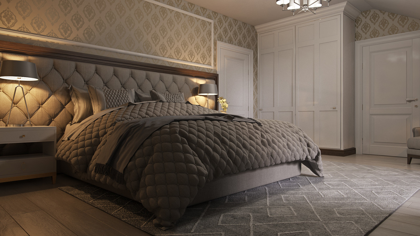 Обложка проекта: Дизайн спальни