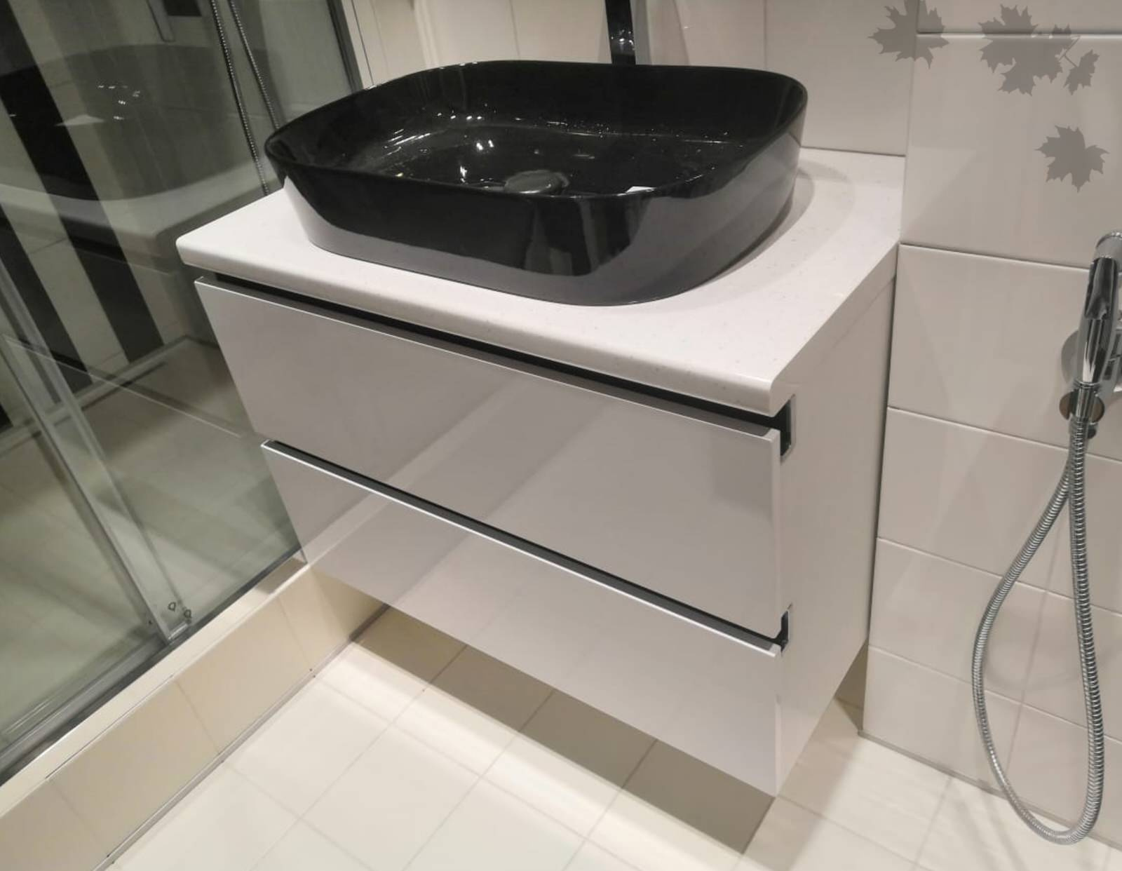 Обложка проекта: Меблировка ванной комнаты.