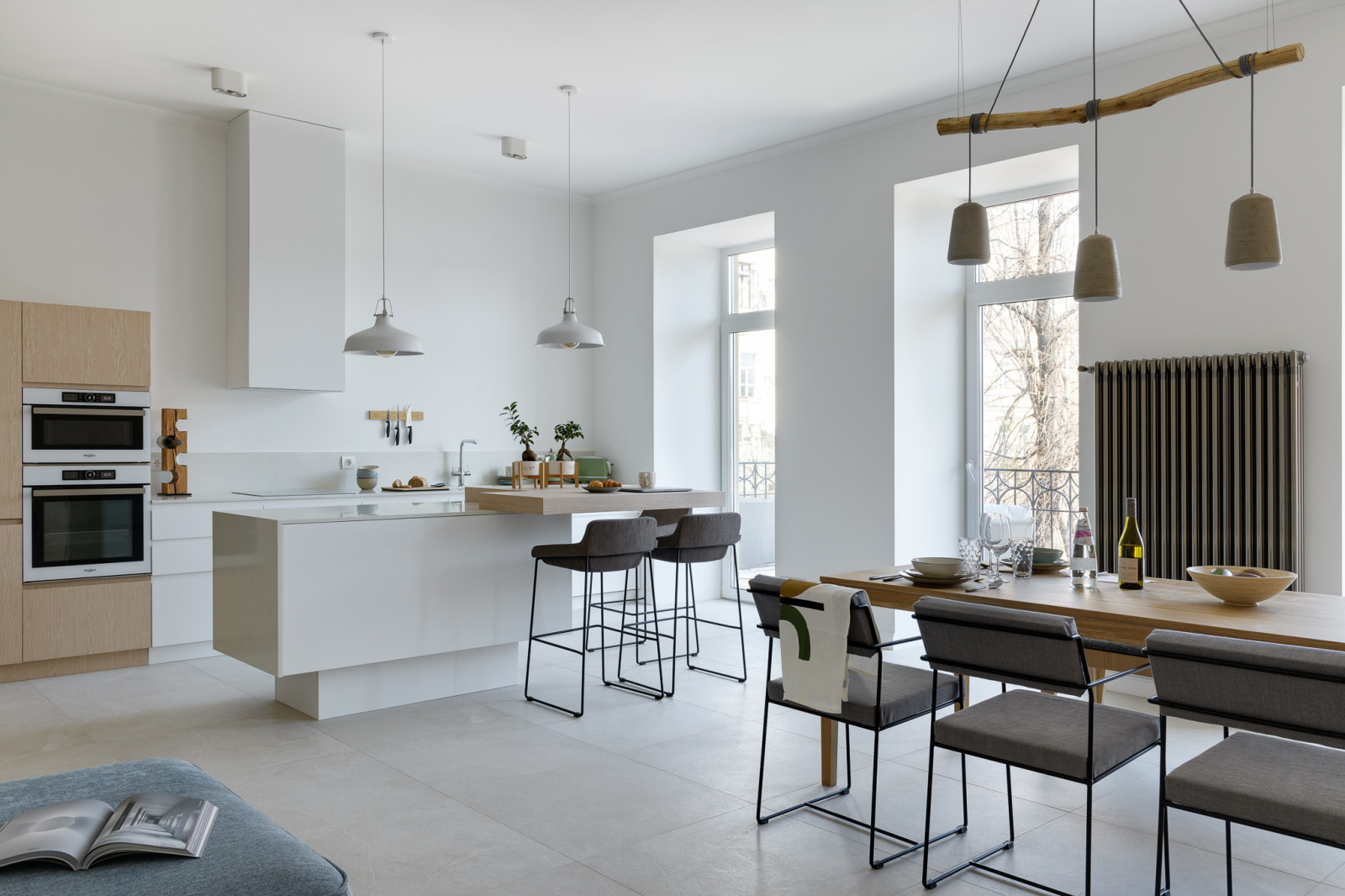 Квартира в историческом центре, 3 спальни, 130 м2