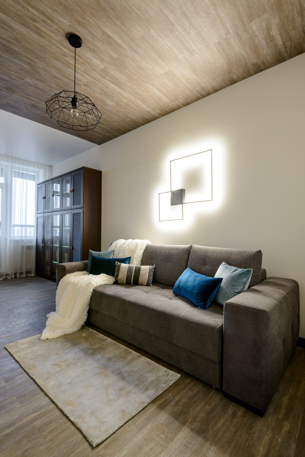 Кабинет квартиры 86 м2 в ЖК Гагаринский