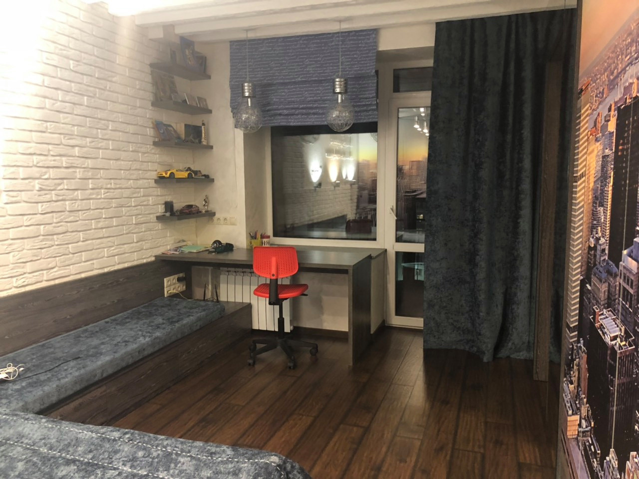 ШИРОКИЕ ГОРИЗОНТЫ. Комната мальчика - подростка "на вырост".