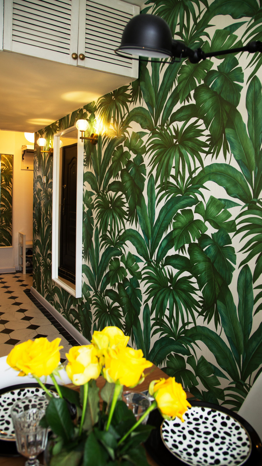 Интерьер квартиры в Москве площадью 60 кв м. Проект реализован.