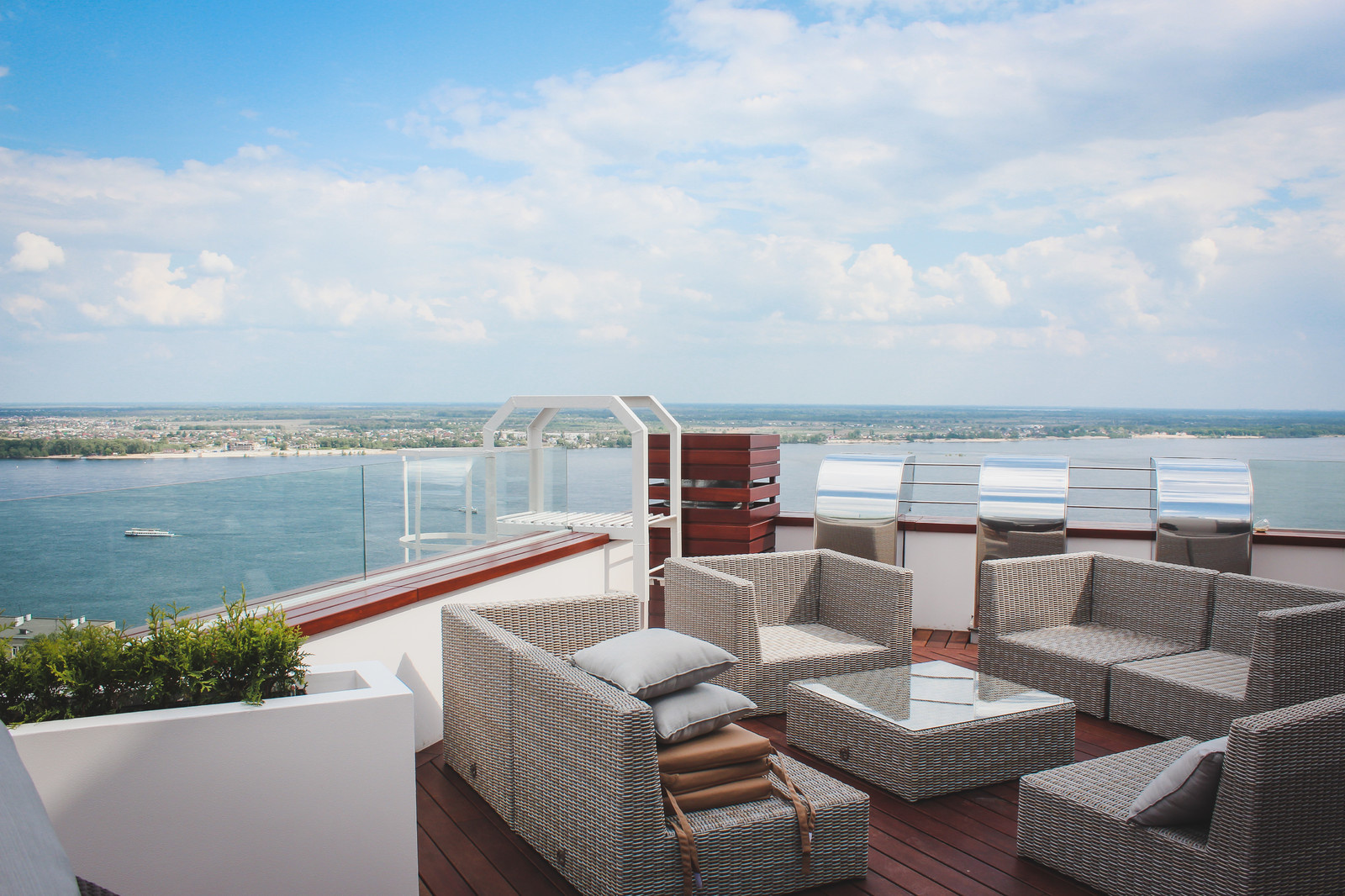 Терраса на 25 этаже