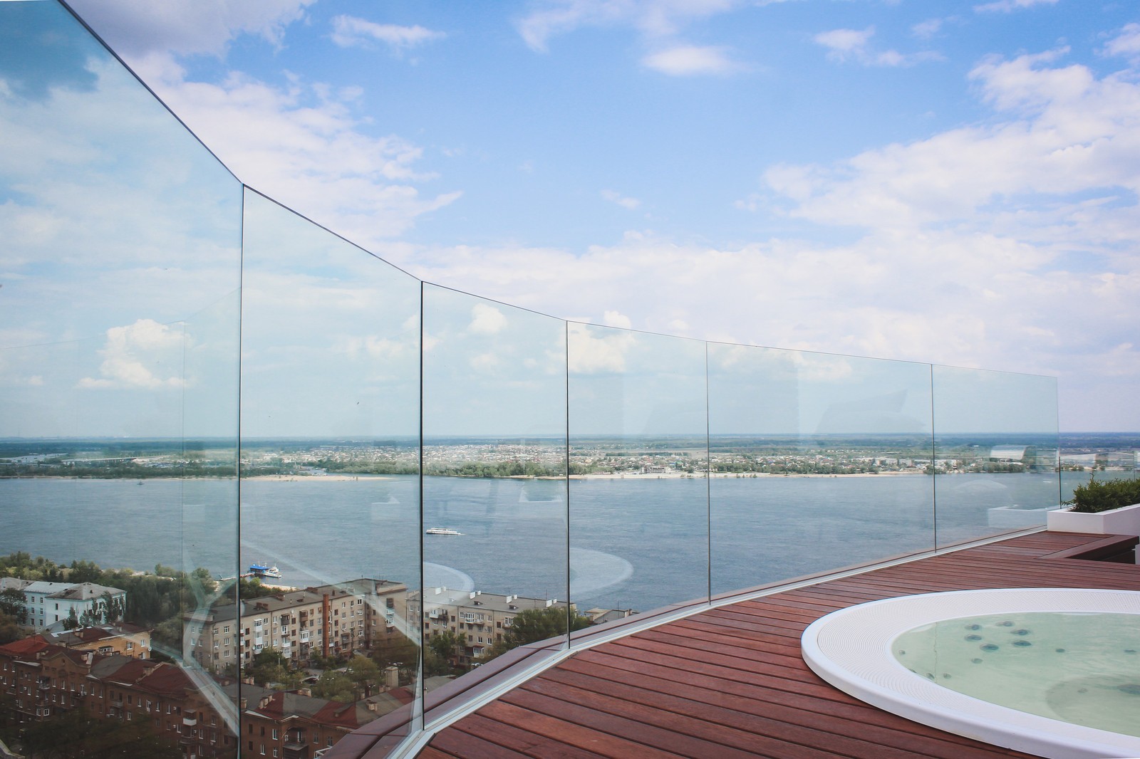 Терраса на 25 этаже