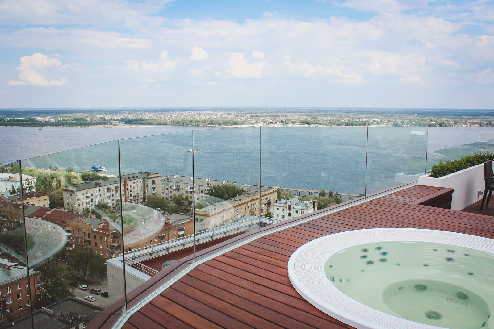Терраса на 25 этаже