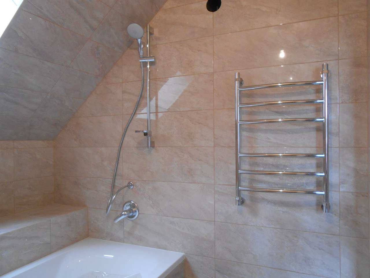 Ванная комната в коттедже