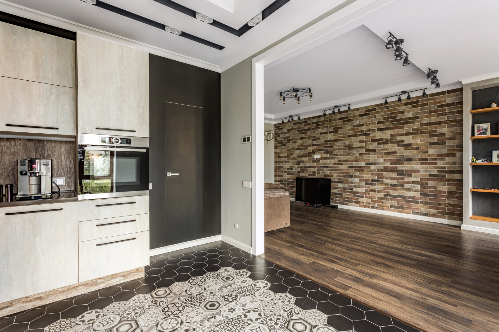 Болшая квартира в Реутове: смешение стилей, пространство идеи и индивидуализм