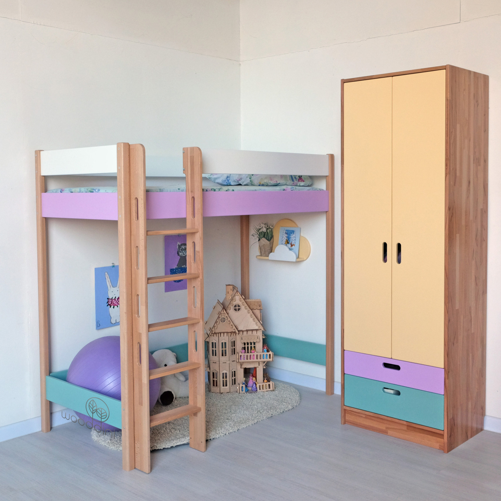 Детская комната для девочки