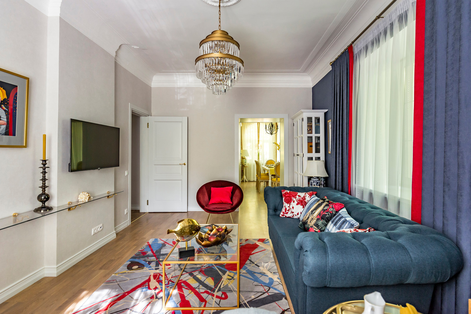 Houzz тур: Квартира в советском «таунхаусе» 1947 года