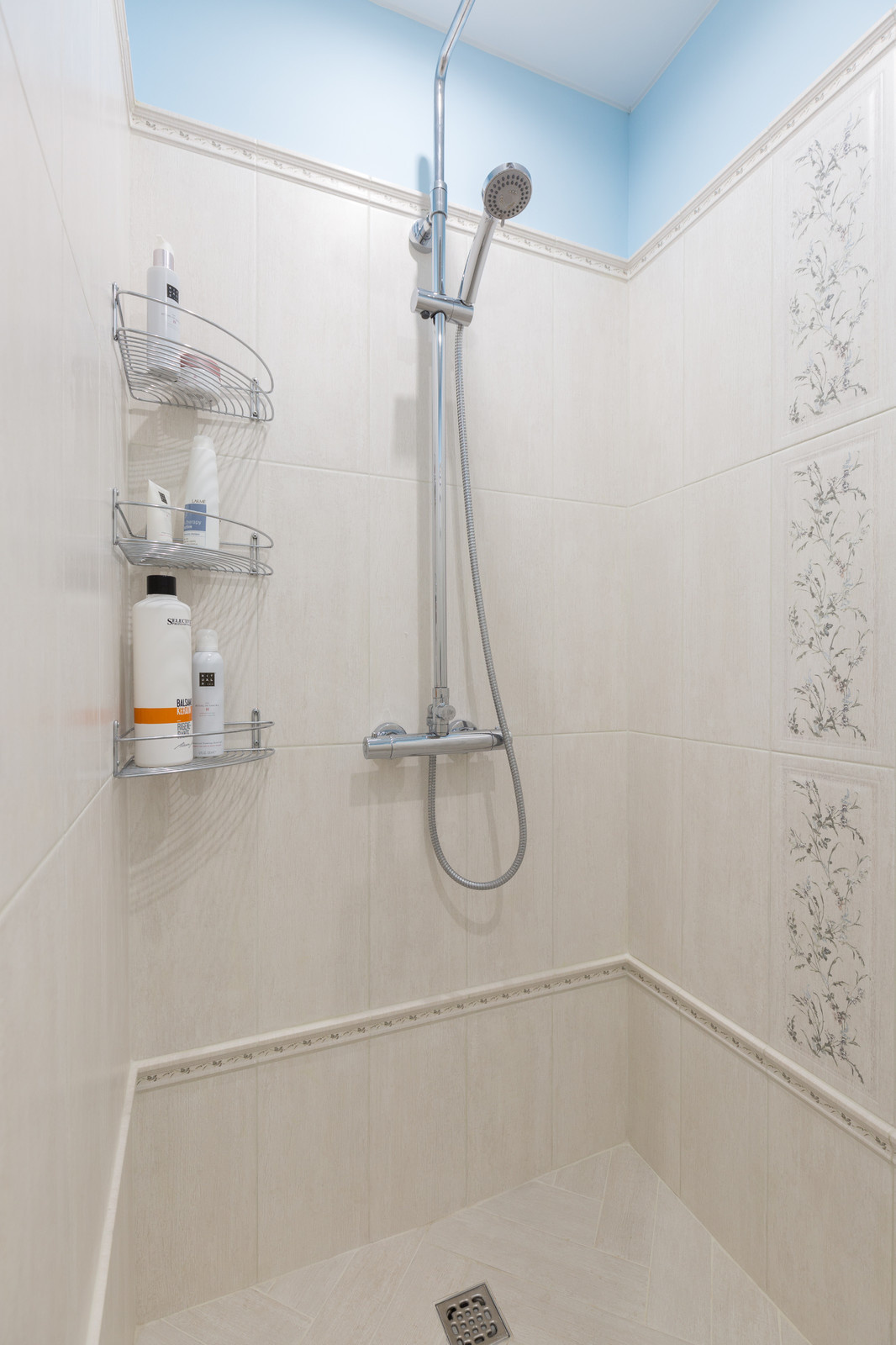 Реализованный проект ванной комнаты "Кусочек Прованса"