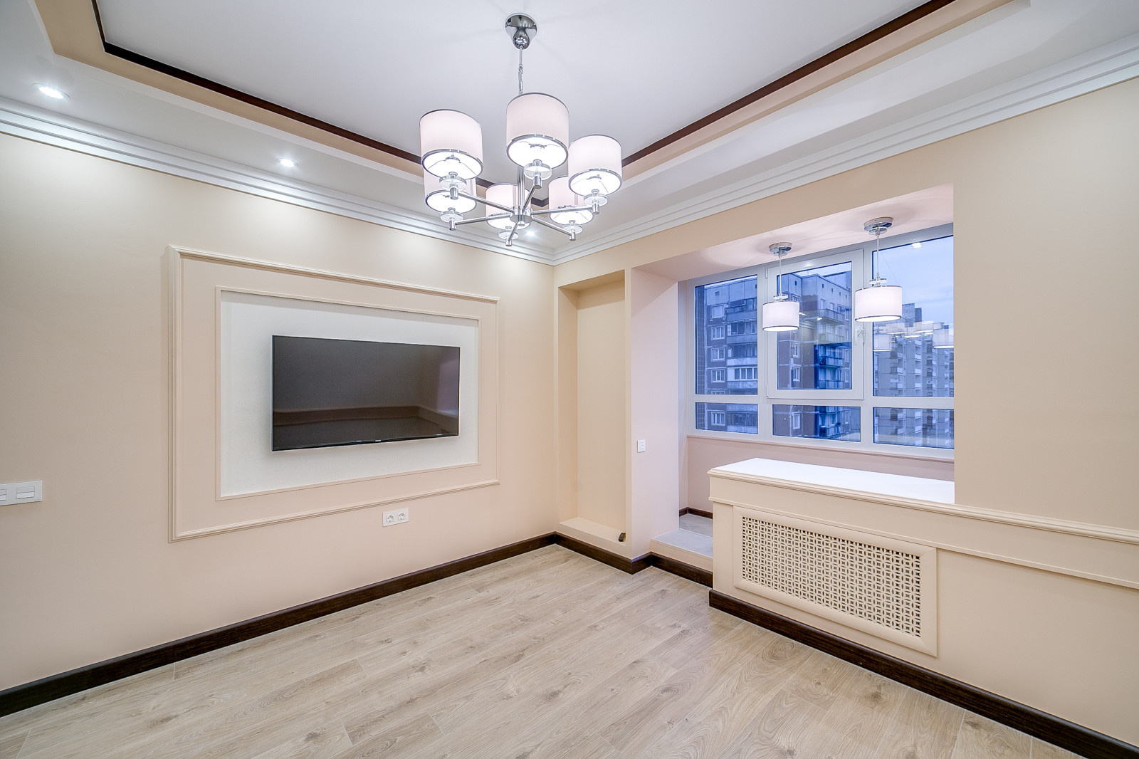 Классический дизайн квартиры 55м2