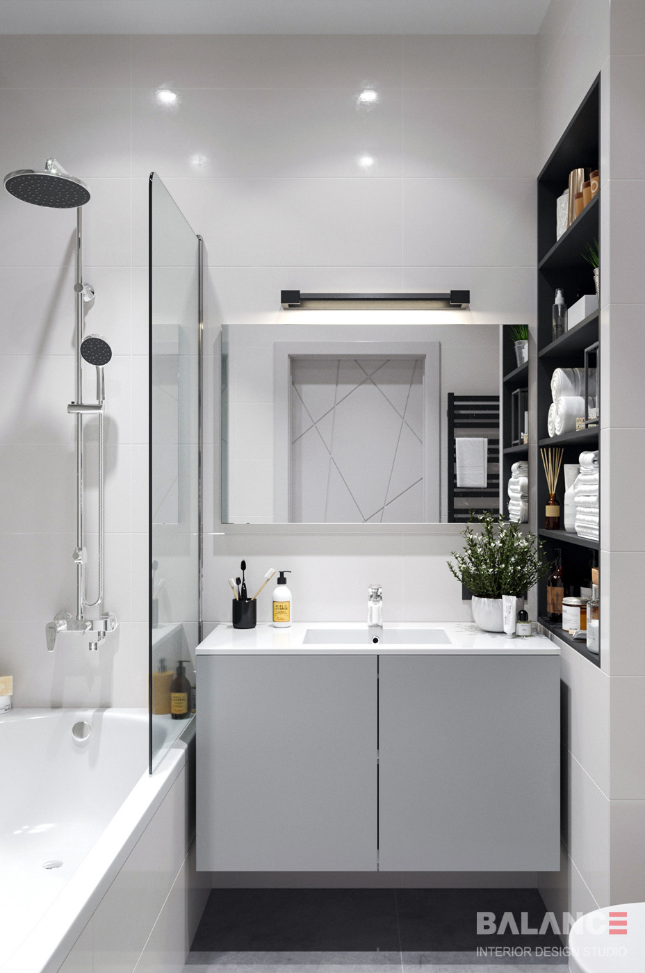 Трехкомнатная квартира ЖК "Неоклассика", 105 м2