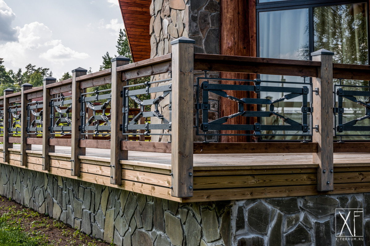 Кованое ограждение