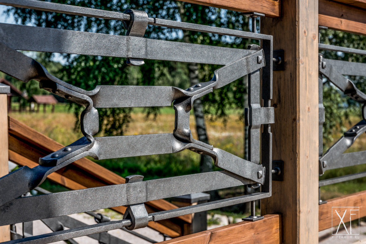 Кованое ограждение