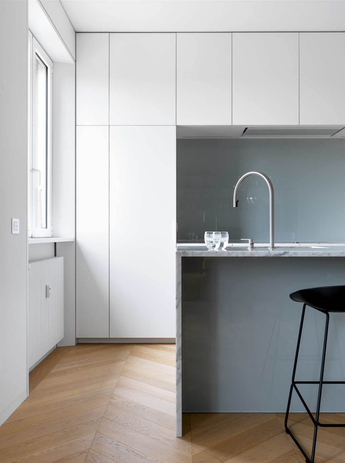 Minimalist italian apartment