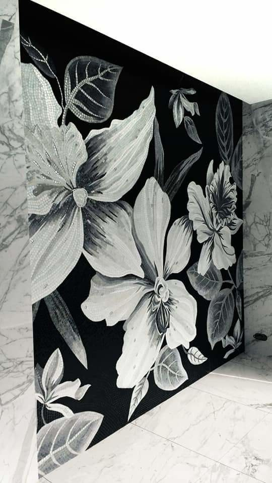 Mosaic flower
