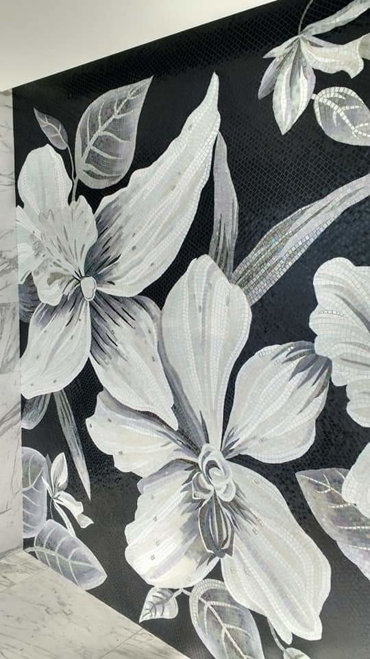Mosaic flower