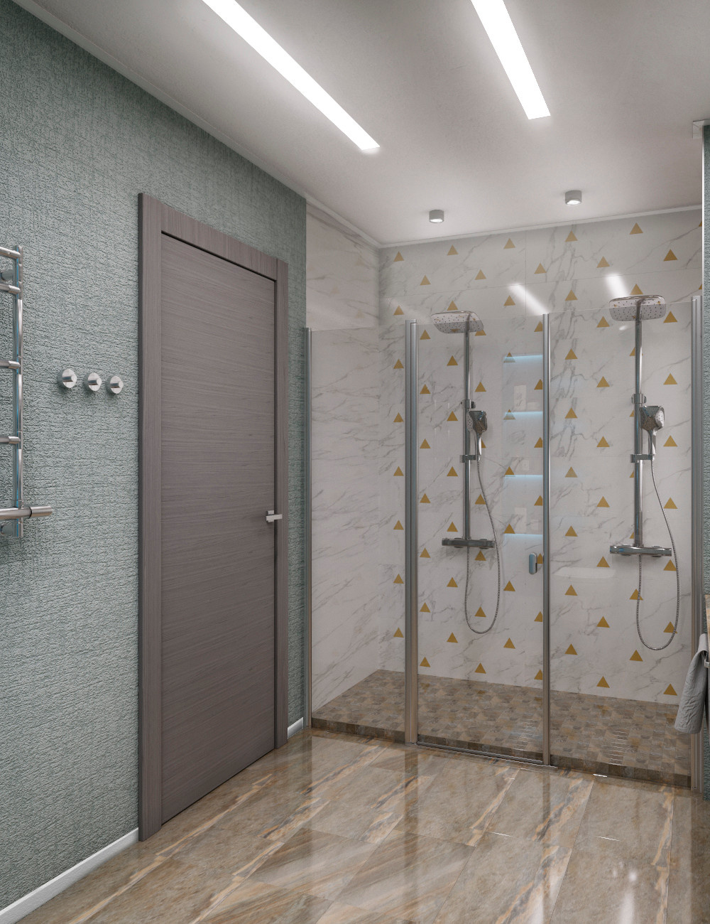 Дизайн квартиры "Симбиоз с природой"
